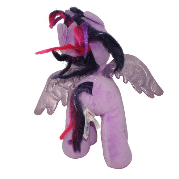 Build A Bear My Little Pony Twilight Sparkle 17" Stuffed Plush Purple Unicorn - Picture 4 of 7